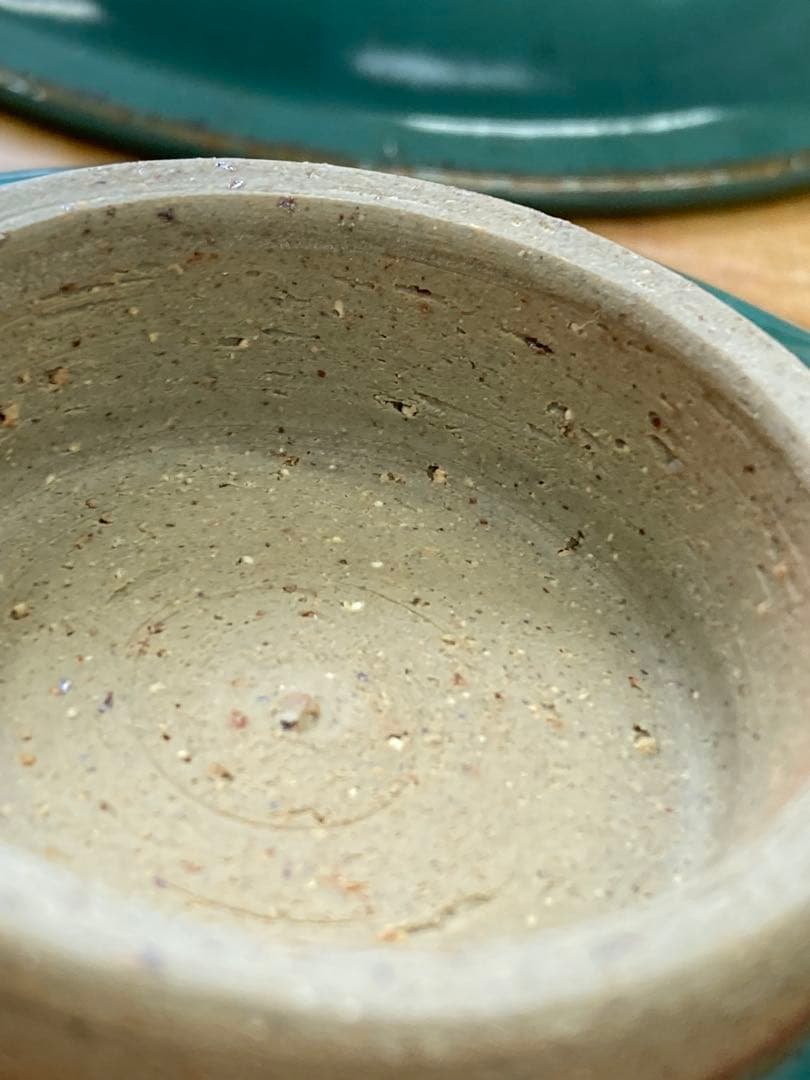 値下！牛ノ戸焼　鳥取民藝　中井窯　中井焼　染め分け　カップ&ソーサー　6客セット