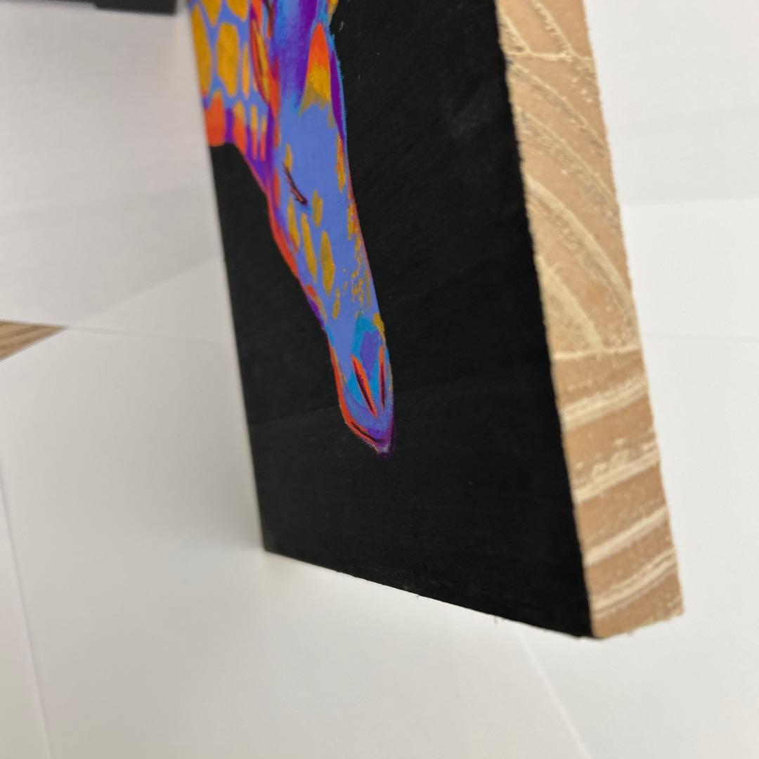 現代アート キリン 絵画