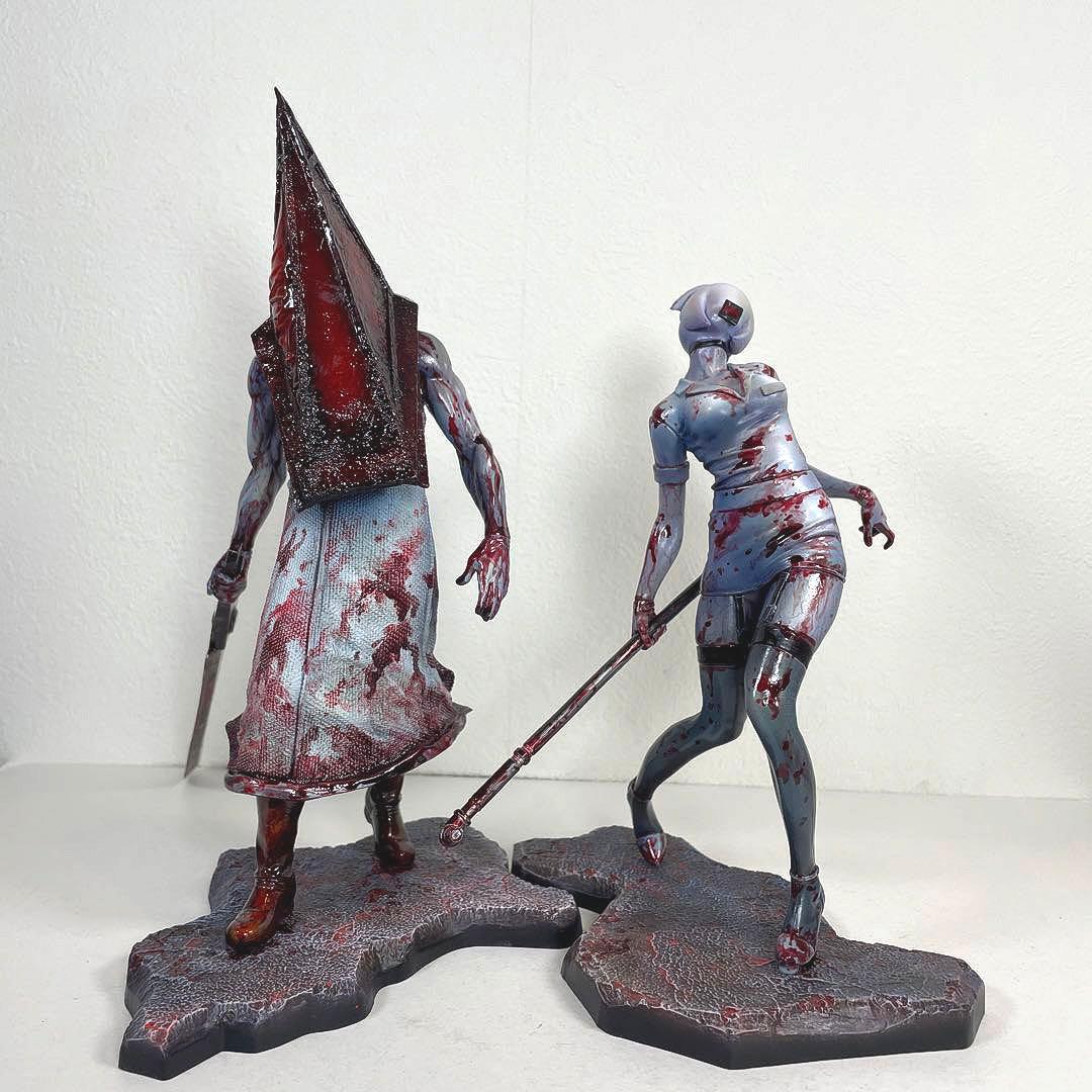 サイレントヒル2 リペイントフィギュア　2体セット