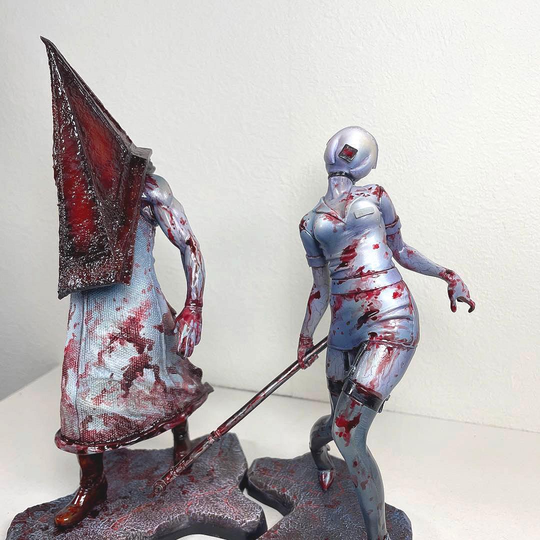 サイレントヒル2 リペイントフィギュア　2体セット