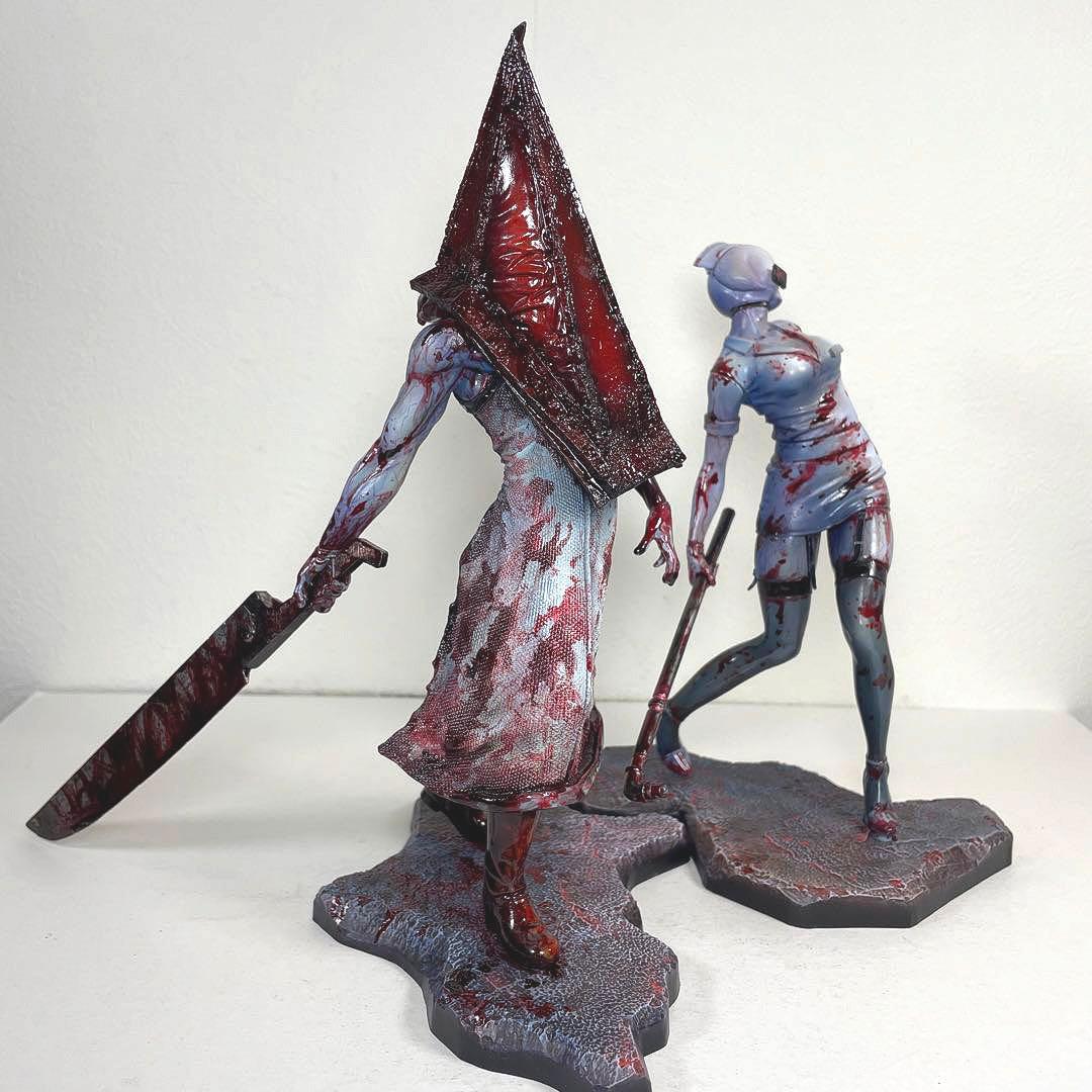 サイレントヒル2 リペイントフィギュア　2体セット