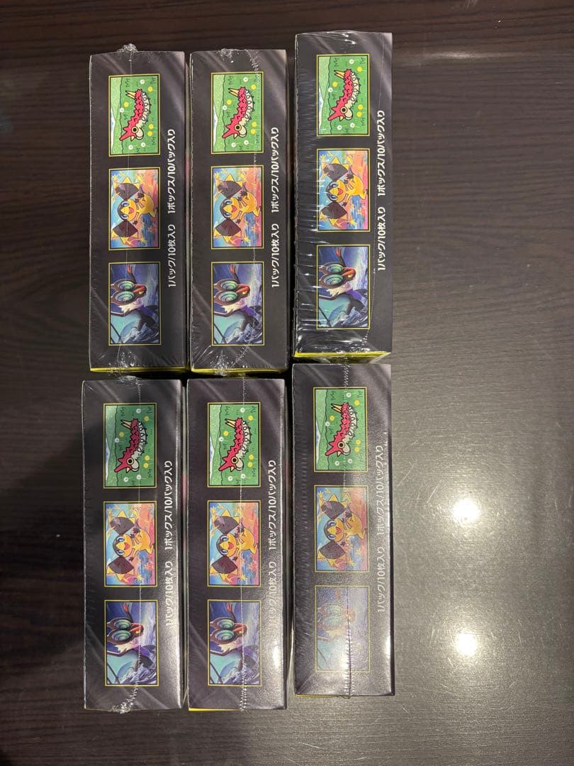 ポケモンカードゲーム MEGAドリームex 6BOXセット　シュリンク付き