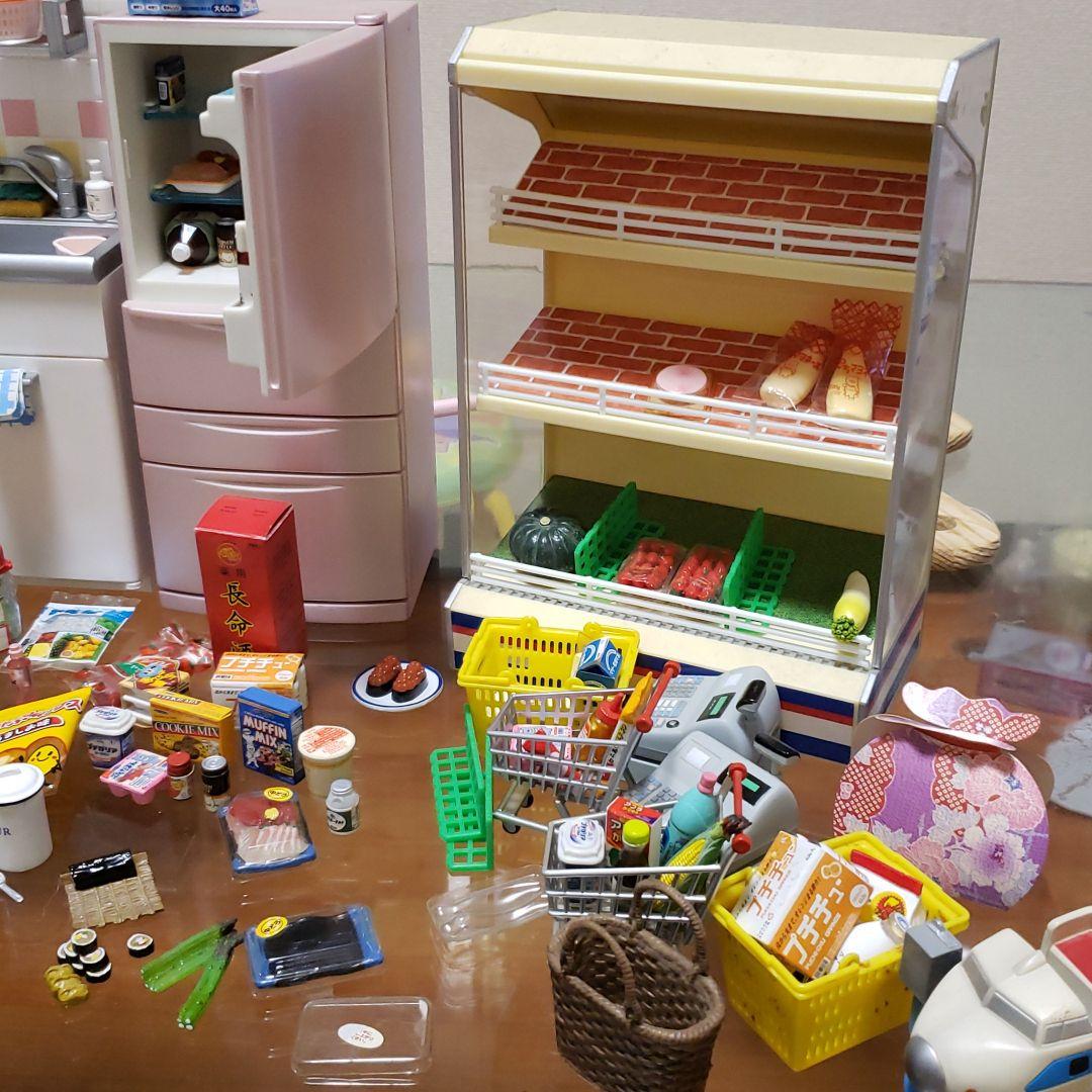 ぷちサンプルキッチン冷蔵庫コンビニ棚電化製品