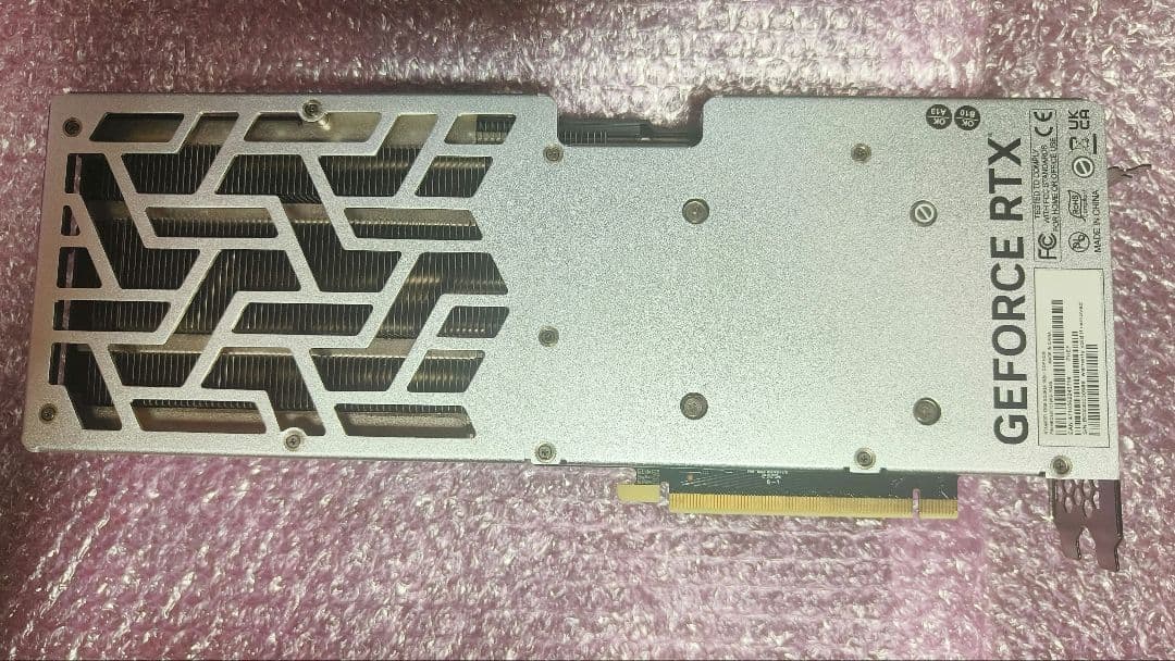 ジャンク PALIT RTX 4070Ti 12G 動作確認済み