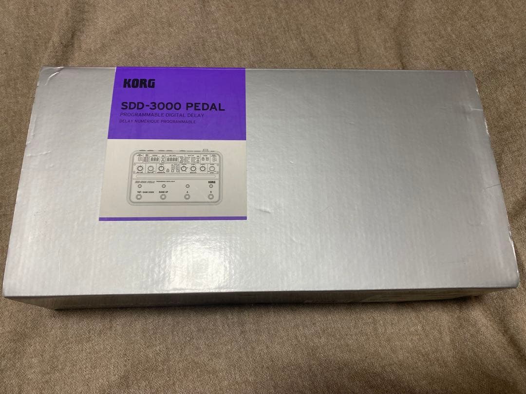 KORG SDD-3000 PEDAL プログラマブルデジタルディレイ