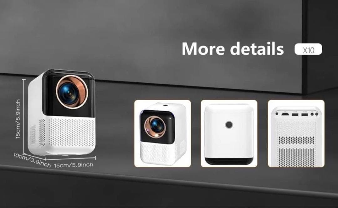 ホームプロジェクター　4K対応　AndroidTV Bluetooth5.3