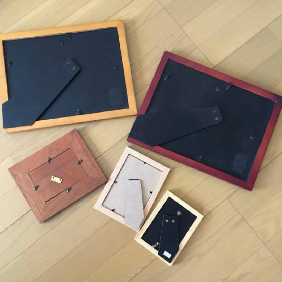 アメリカ製 フォトスタンド フォトフレーム 額 色違い２つ他