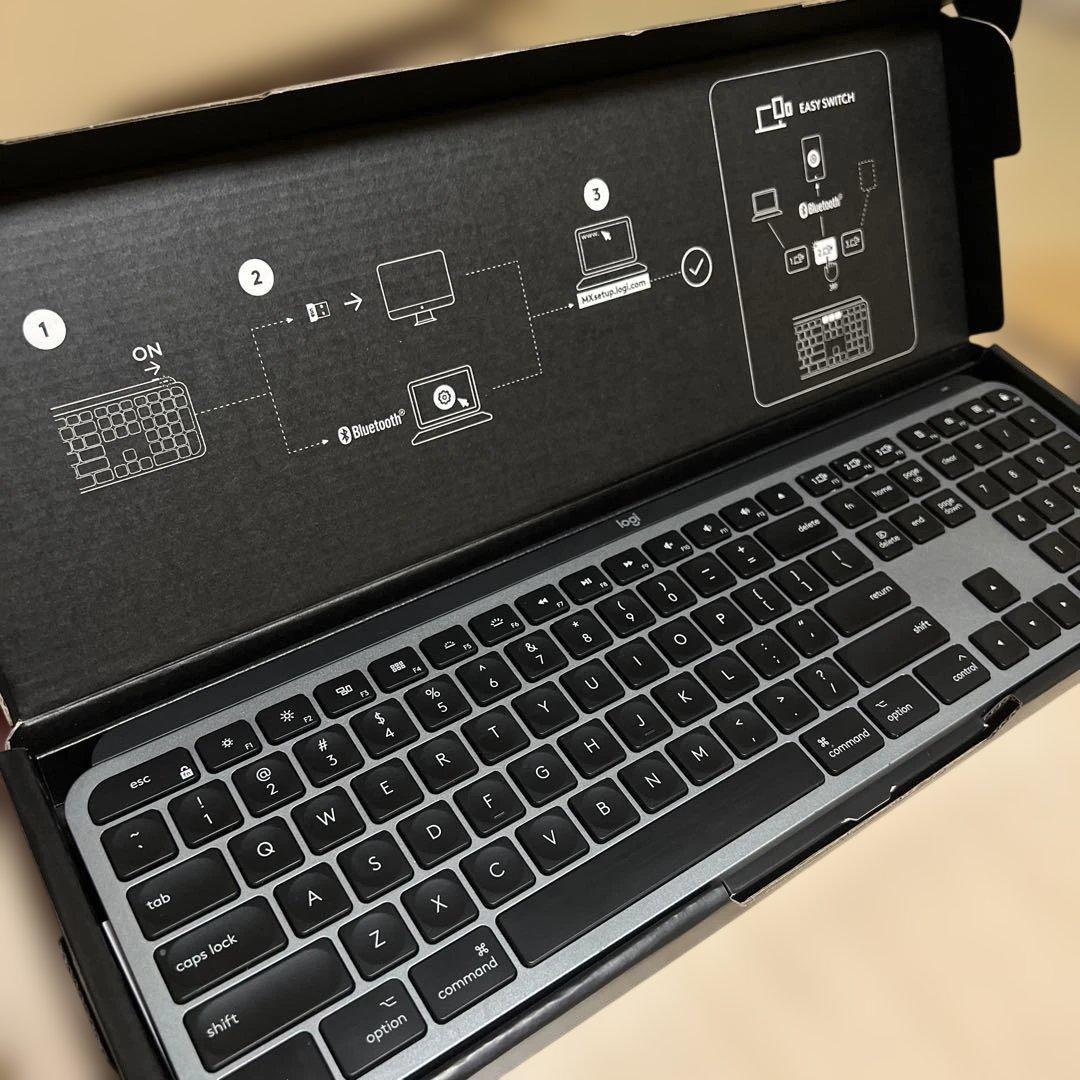 【美品】Logicool MX KEYS for Mac ロジクール ワイヤレス