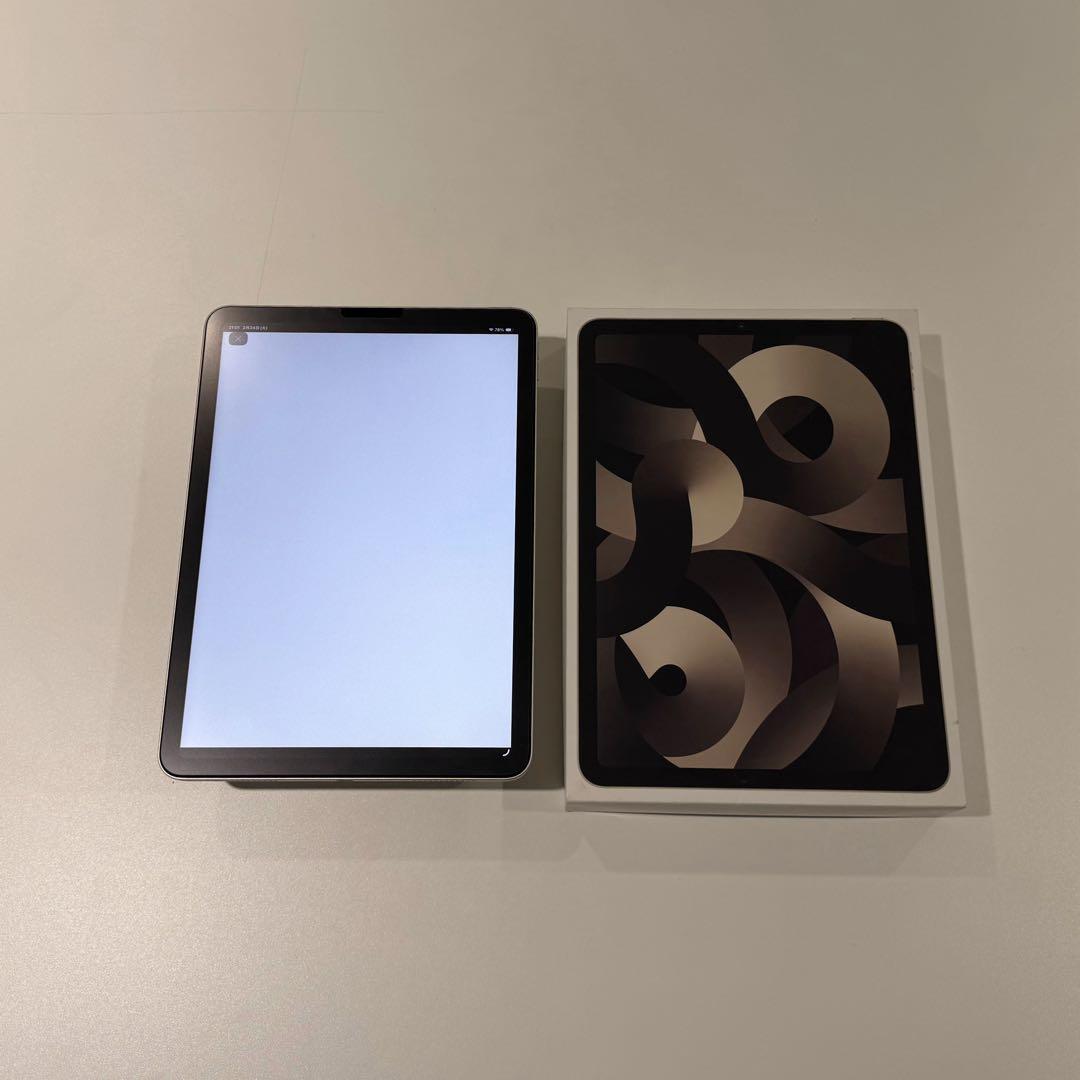★美品★iPad Air 第5世代 Wi-Fiモデル 256GB BT97%