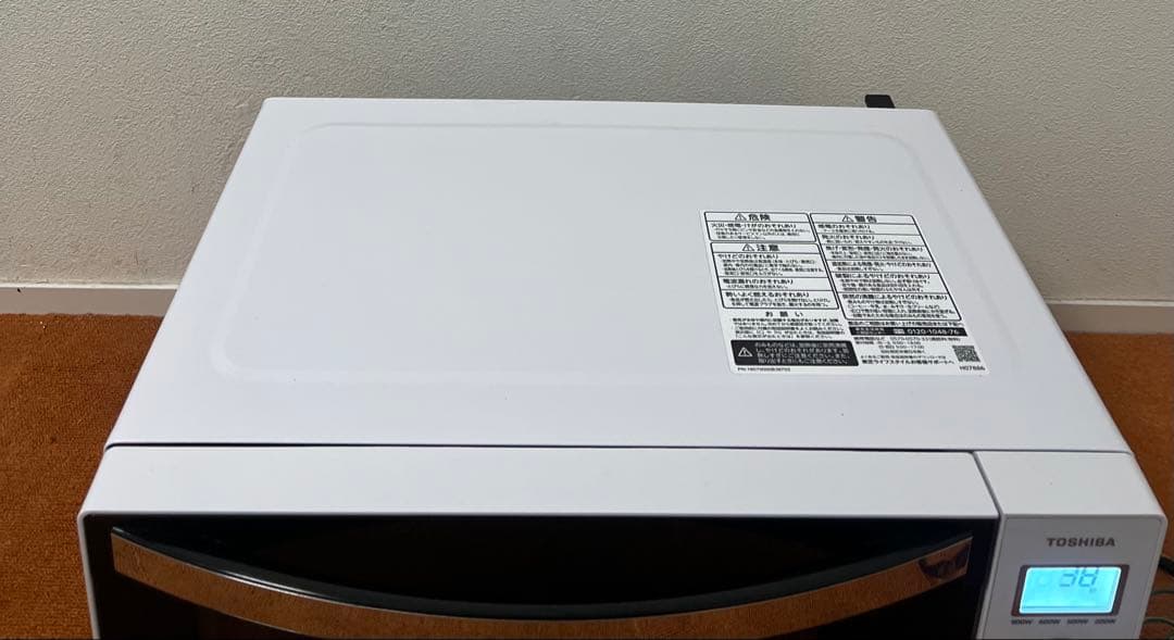 美品 東芝 電子レンジ 2022年製 ER-WS17 (W) 電子レンジ