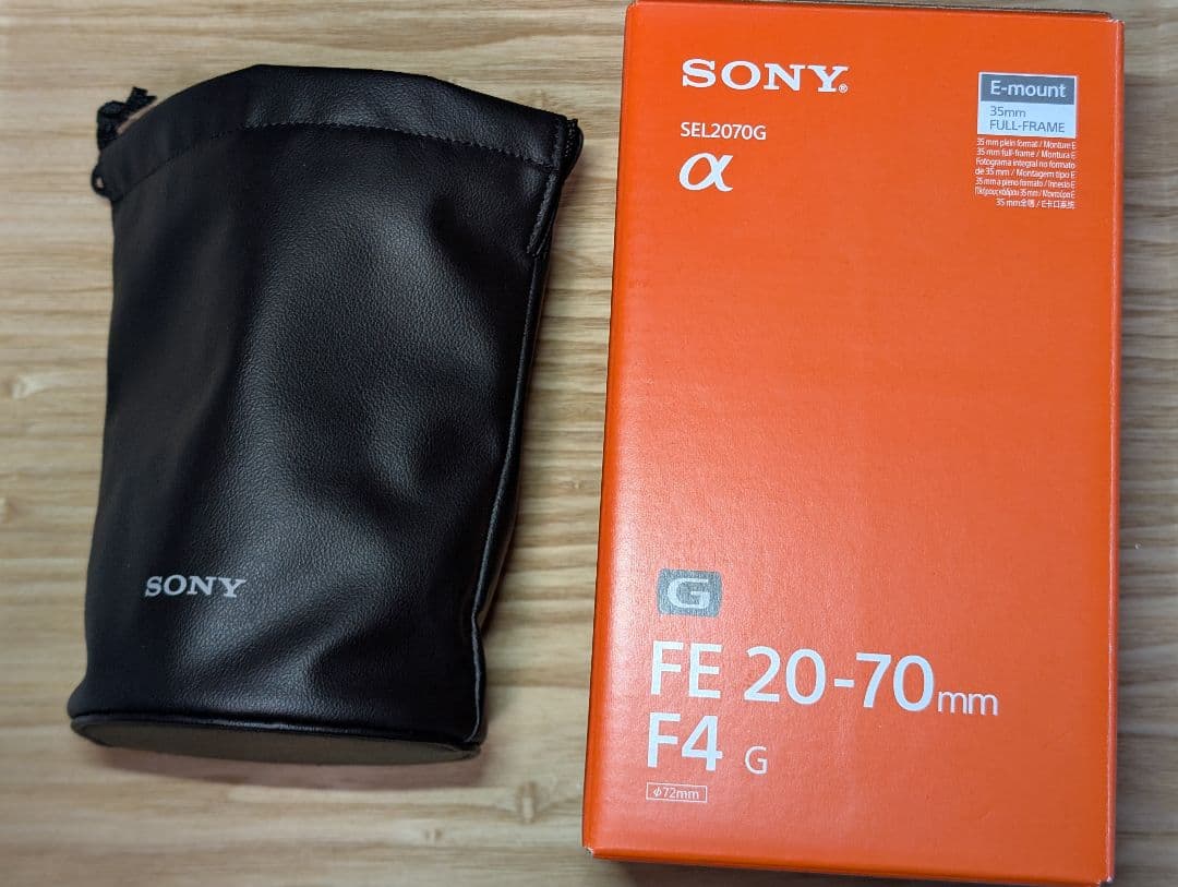 SONY FE20-70mmF4G（SEL2070G）