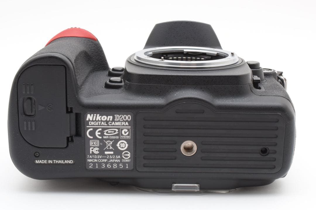 超美品 NIKON D200 デジタル ボディ ショット数 7551枚 H352