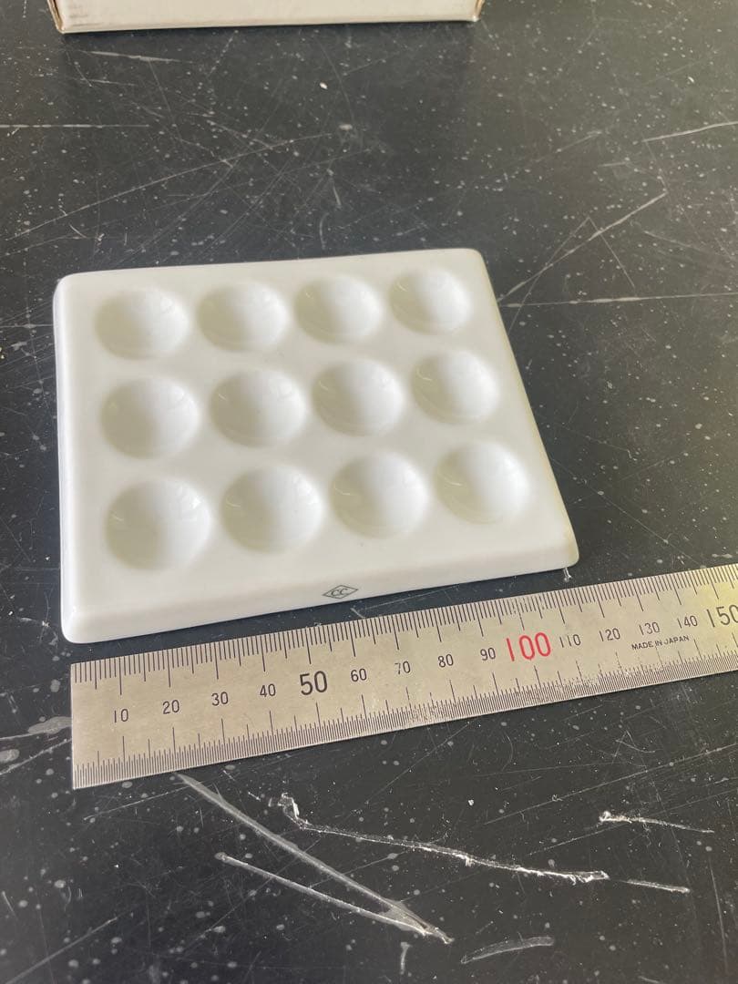 陶器製パレット　磁器（絵の具用）8枚セット