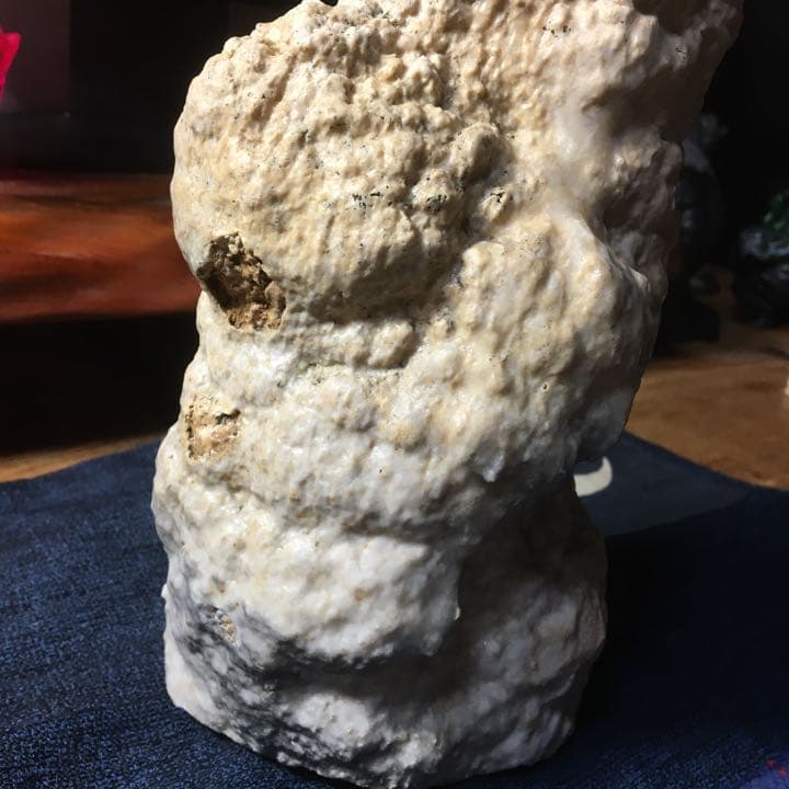 o(^▽^)o遥か昔、6000年(縄文時代)物の石筍(鍾乳石)の芸術品