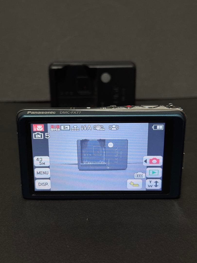 [動作確認済み]Panasonic DMC-FX77 デジタルカメラ ジャンク品