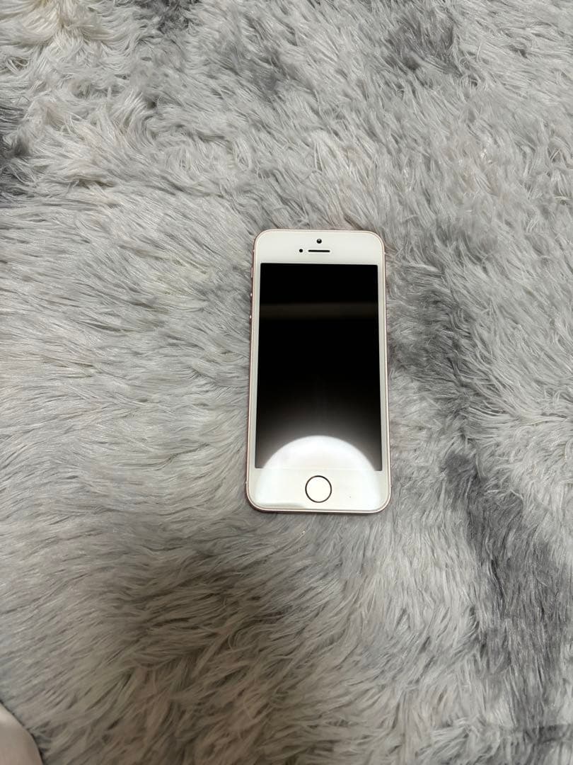 【美品】iPhone SE ローズゴールド 16GB 本体