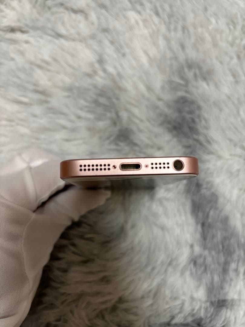 【美品】iPhone SE ローズゴールド 16GB 本体