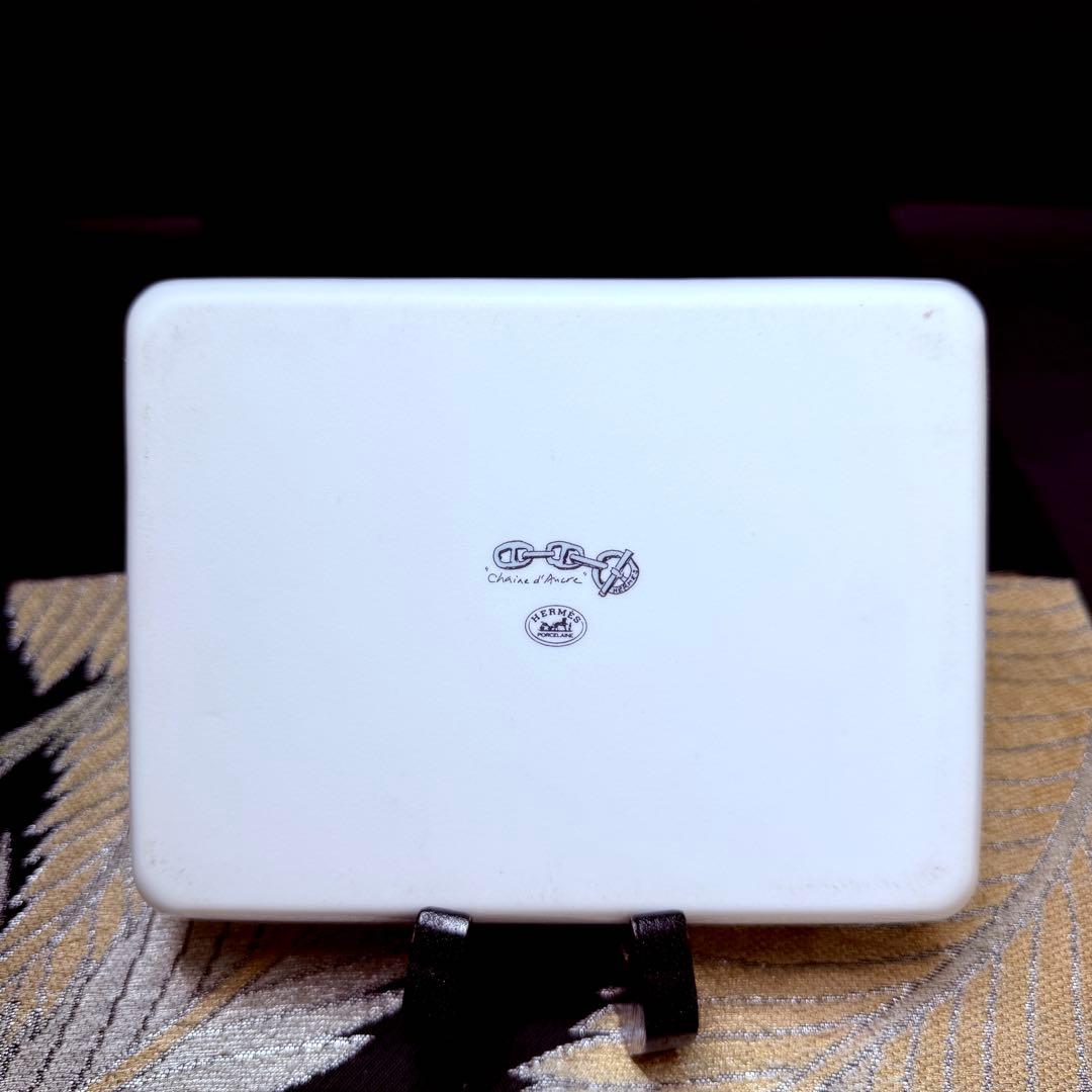 エルメス　シェーヌダンクル　スクエアプレート　プレート　皿