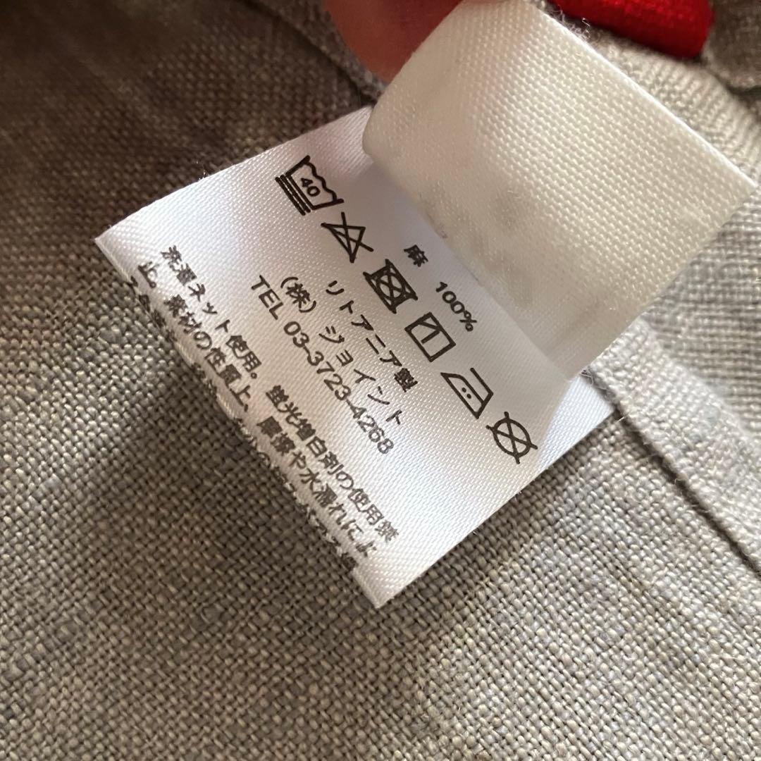 ꕤLino e Lina マノン フルエプロン スモーキーグレイ