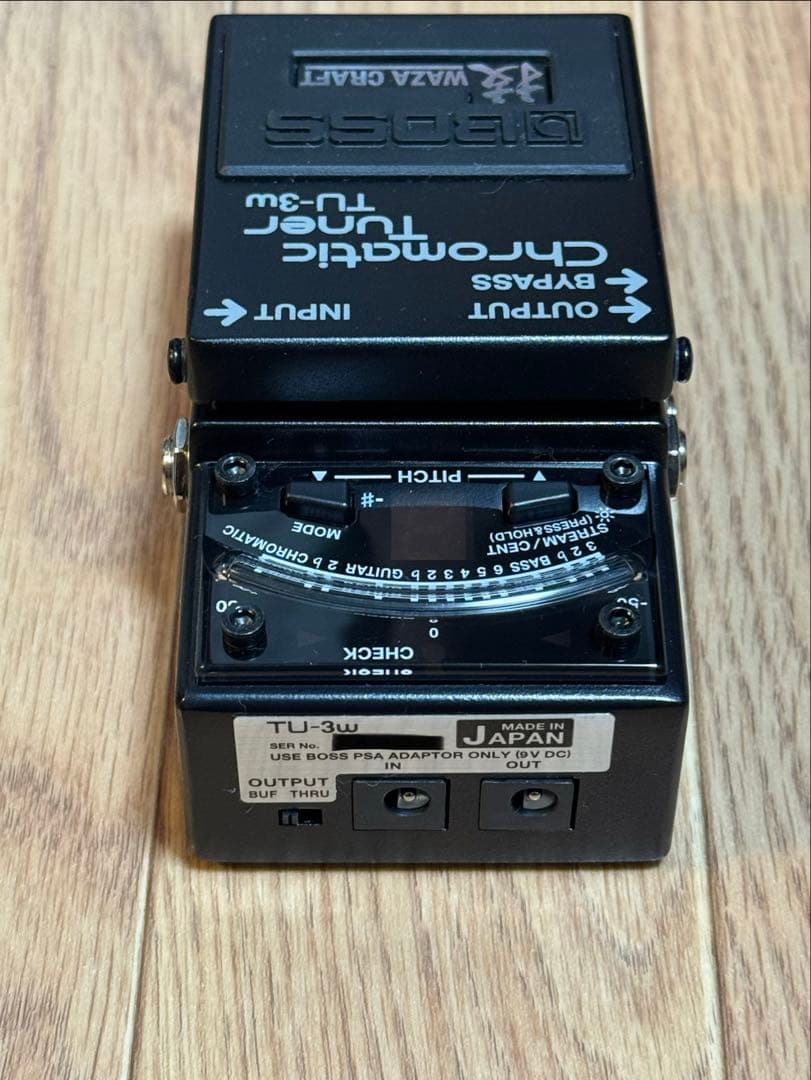 BOSS TU-3W クロマチックチューナー　美品