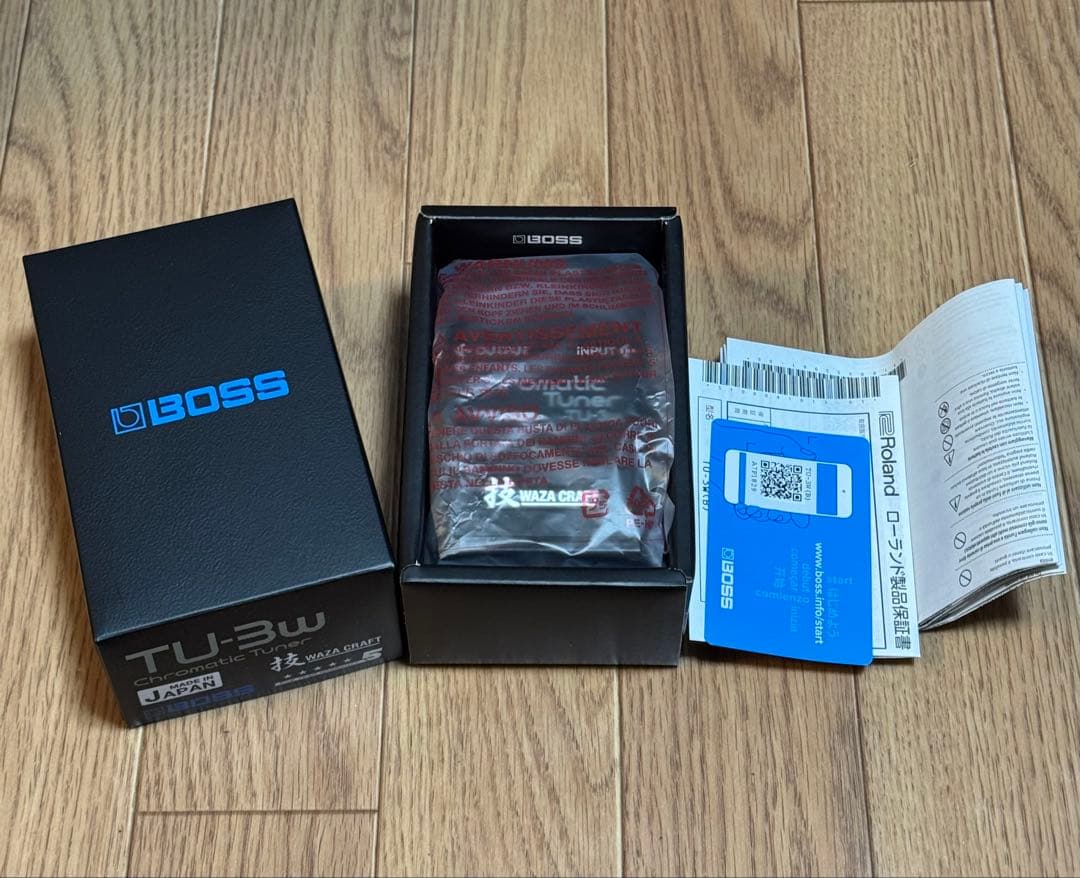 BOSS TU-3W クロマチックチューナー　美品