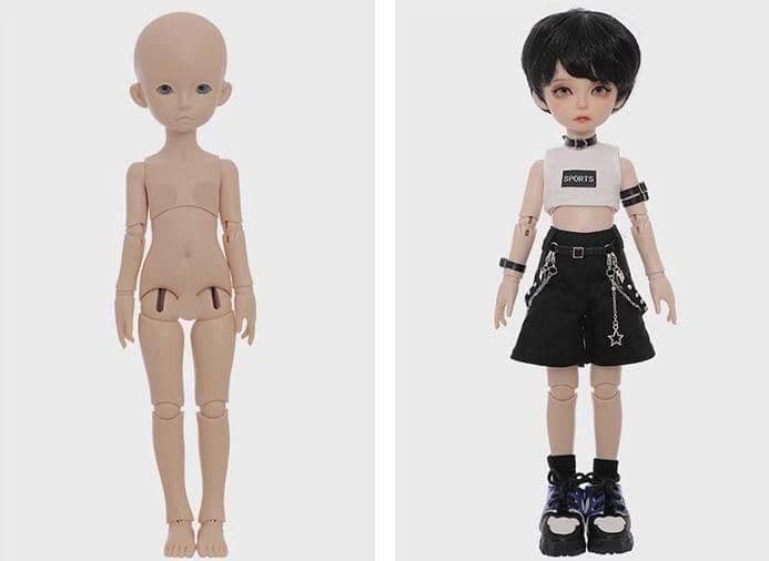 AS127 BJD 1/6 ドール本体 Kevin　球体関節人形 ハンドメイド