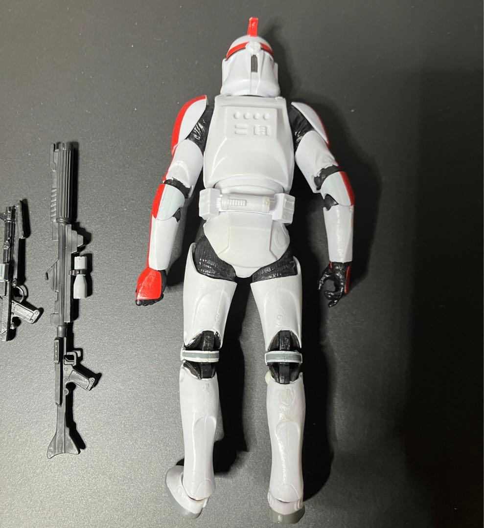 【開封品美品】スターウォーズ　ブラックシリーズ　クローントルーパー　キャプテン