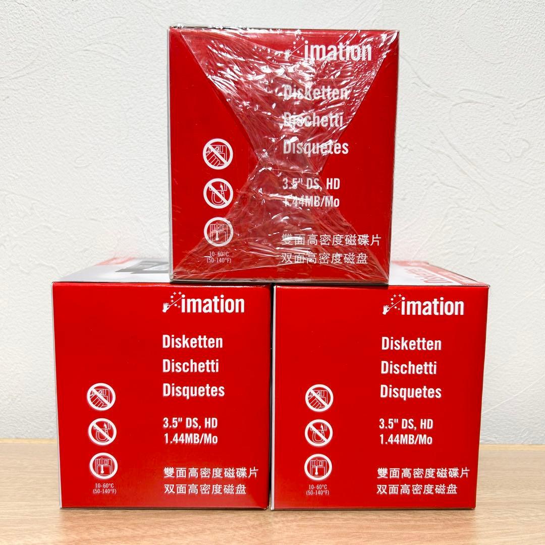 【新品】imation 3.5インチ FD フロッピーディスク 25枚入 3箱