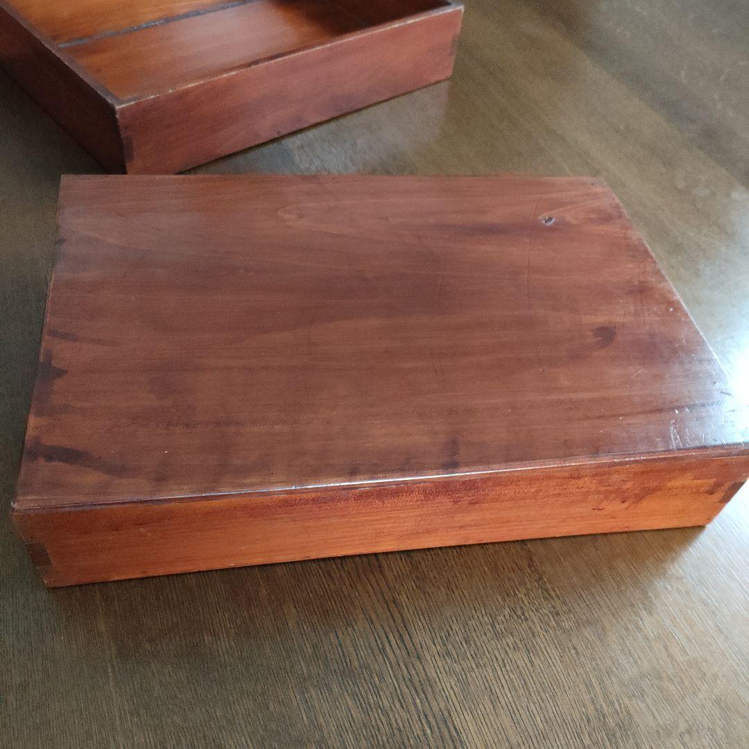 木製ショーケース3段 ガラス蓋付