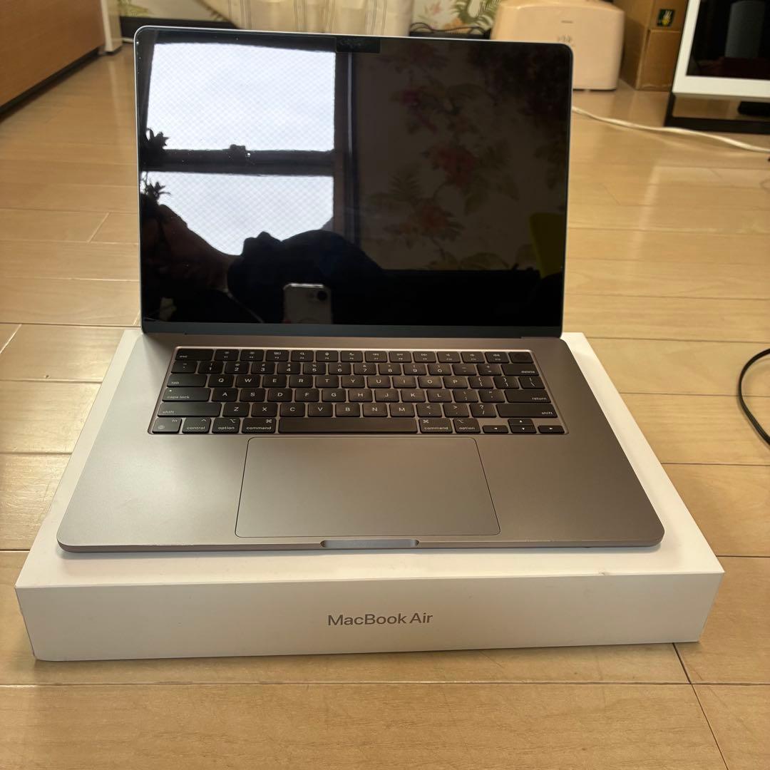 MacBook Air 15㌅M2 16GB/512GB US配列 付属品完備