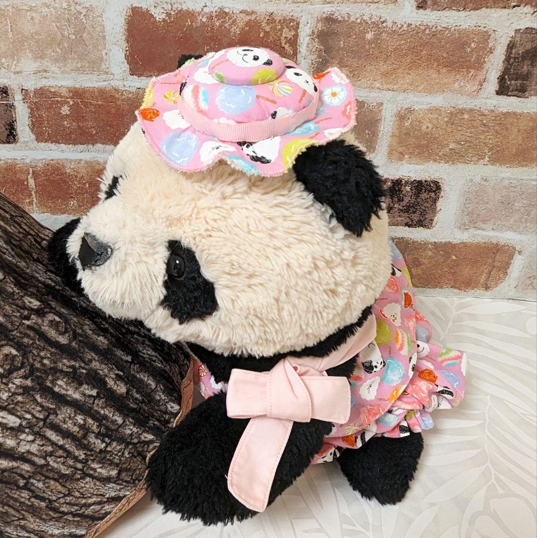 シャンシャン様♡オーダー♡２歳シャンちゃん♡かぼパンリバーシブルツーピース