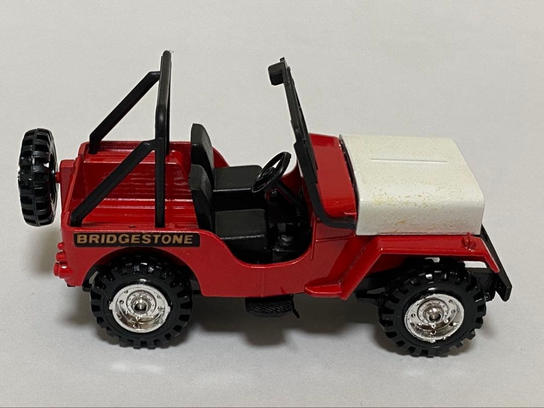 レア！　美品　1/43 旧車　日本製　ミニカー　三菱　ジープ　J52 箱あり