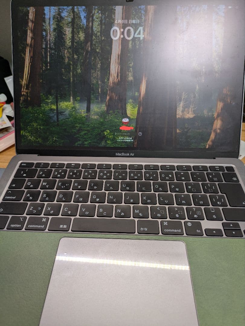 M1 MacBook Air JIS メモリ8GB SSD512GB