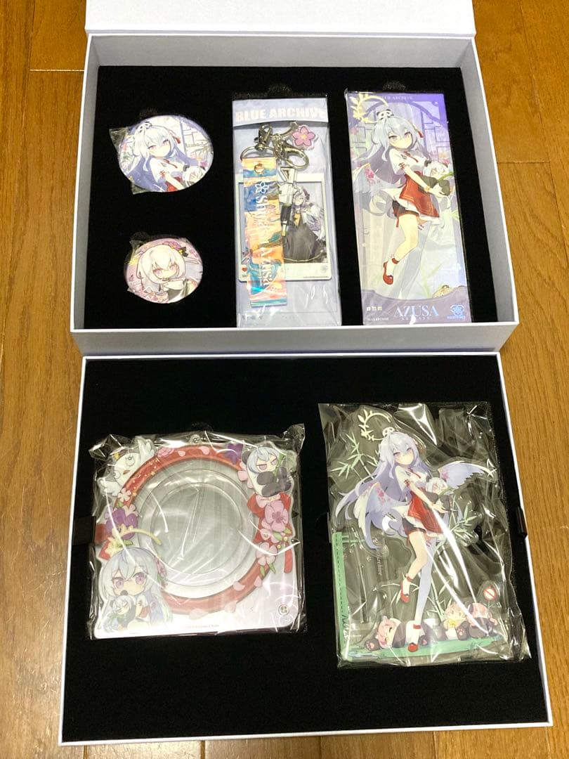 ブルーアーカイブ 中国限定 アズサ 竹竹朋友 記念グッズボックス その他セット