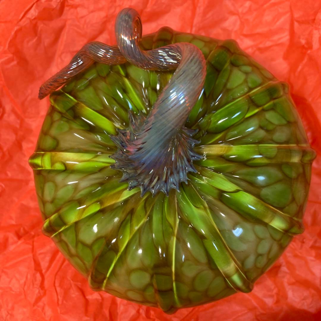 ガラス　パンプキン　超貴重品　ハロウィーン