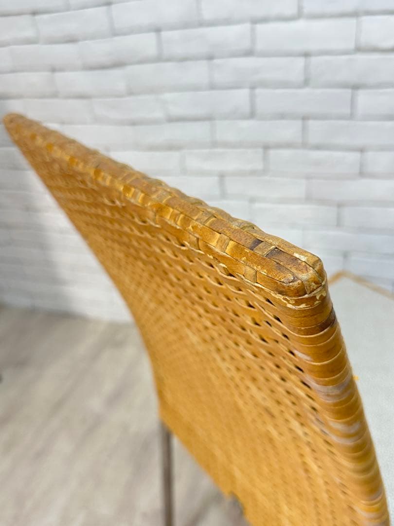 ④【東京23区配送無料】高級家具　アンティークラタン　椅子　チェア　カフェ　店舗