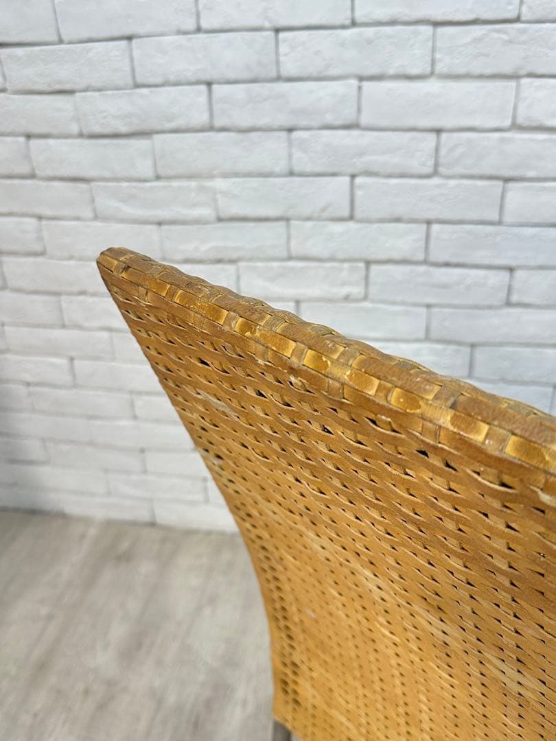 ④【東京23区配送無料】高級家具　アンティークラタン　椅子　チェア　カフェ　店舗