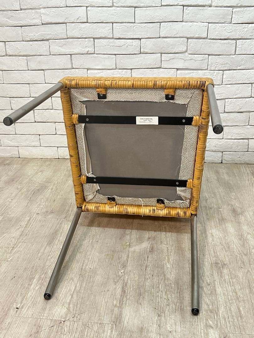 ④【東京23区配送無料】高級家具　アンティークラタン　椅子　チェア　カフェ　店舗