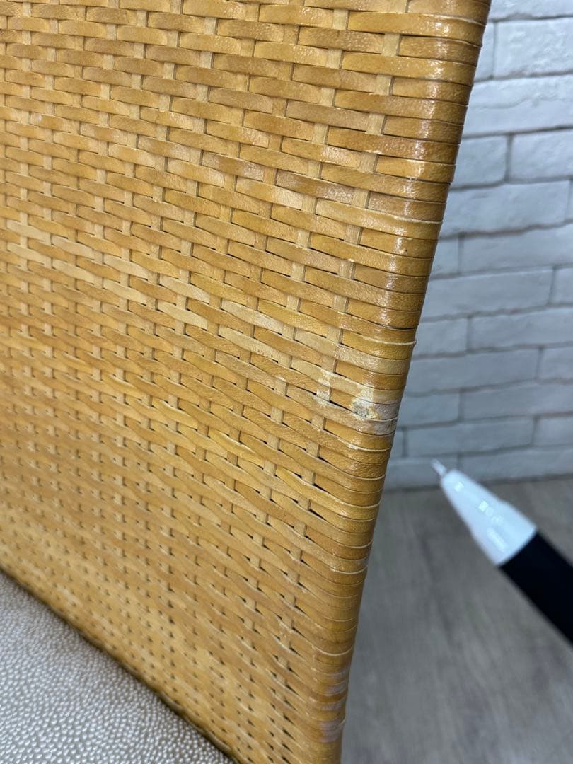 ④【東京23区配送無料】高級家具　アンティークラタン　椅子　チェア　カフェ　店舗