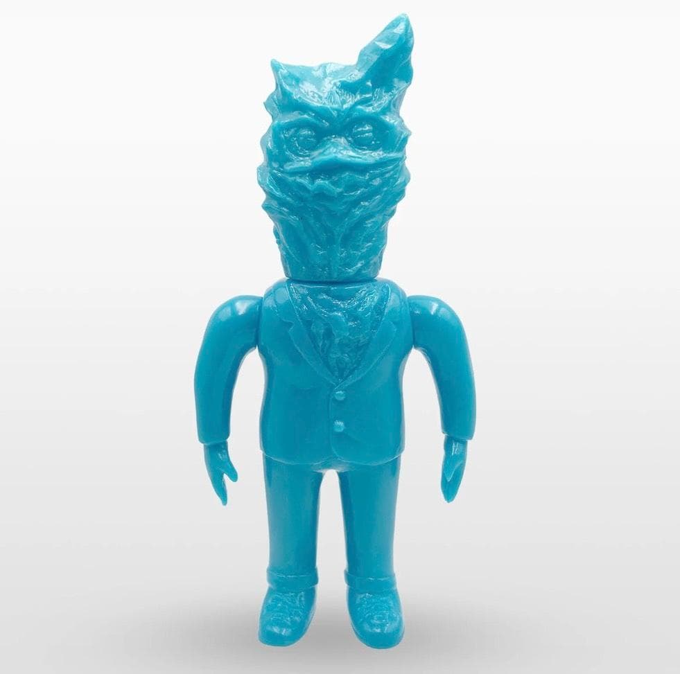 【新品】ENKA VINYL ケロニア 青蓄光 GID ソフビ ウルトラ怪獣