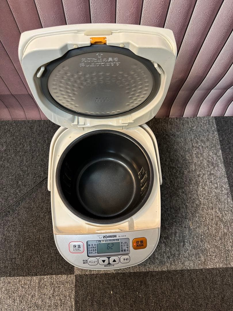 象印　NL-DA18 炊飯器 2019年製 1.8L