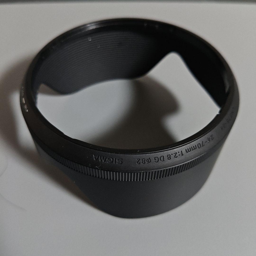 sigma 24-70mm f/2.8 DG OS EFマウント 中古極美品