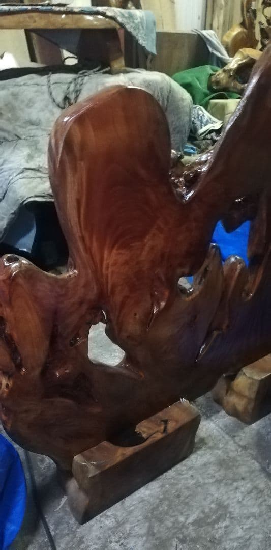 36   欅　衝立て