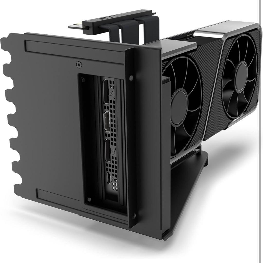 NZXT 垂直型GPUホルダー&ライザーケーブル(PCIE4.0 x 16) 黒