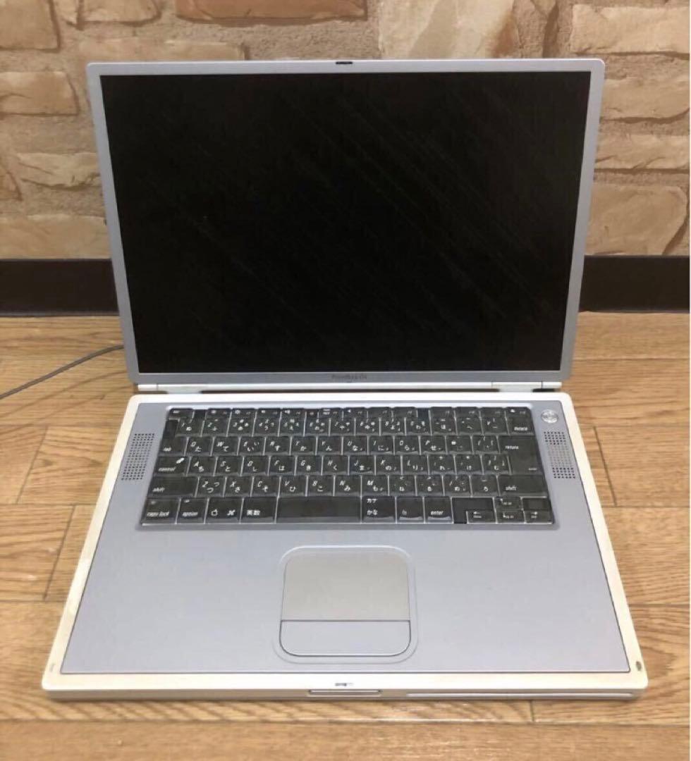 2000年モデルPowerBook G4 (M5884)チタニウム★ワンオーナー