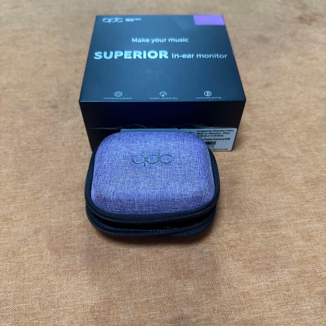 イヤホン qdc SUPERIOR RONDO PURPLE