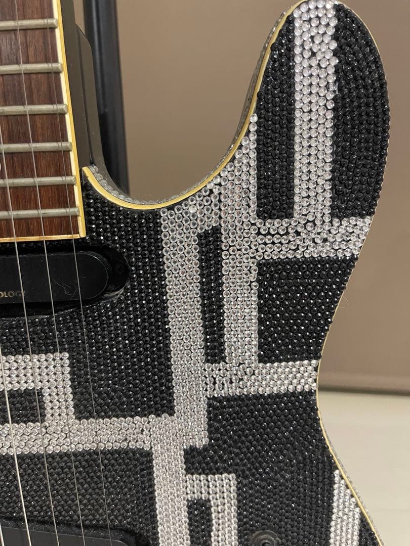 自作布袋モデル風 ギター FERNANDES