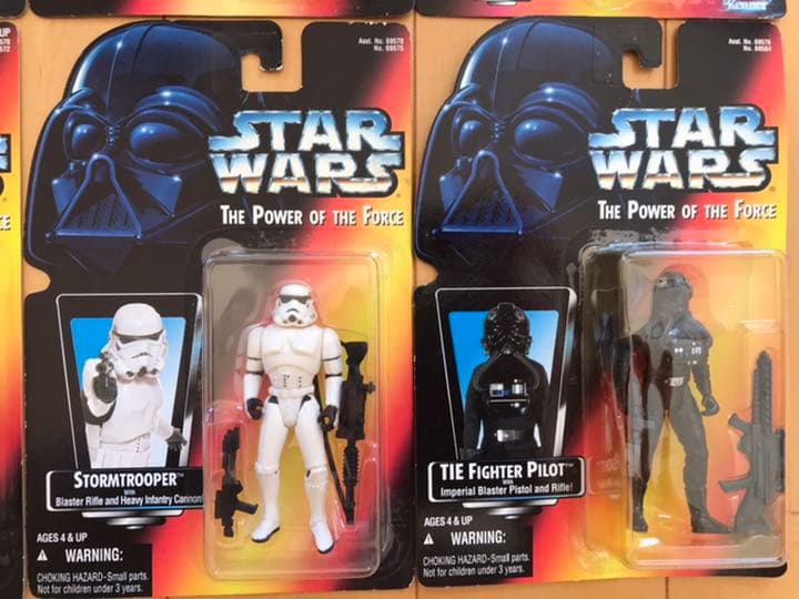 スターウォーズ　赤パケフィギュア　16体セット