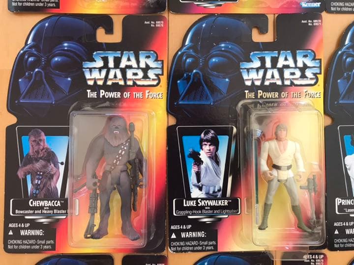 スターウォーズ　赤パケフィギュア　16体セット