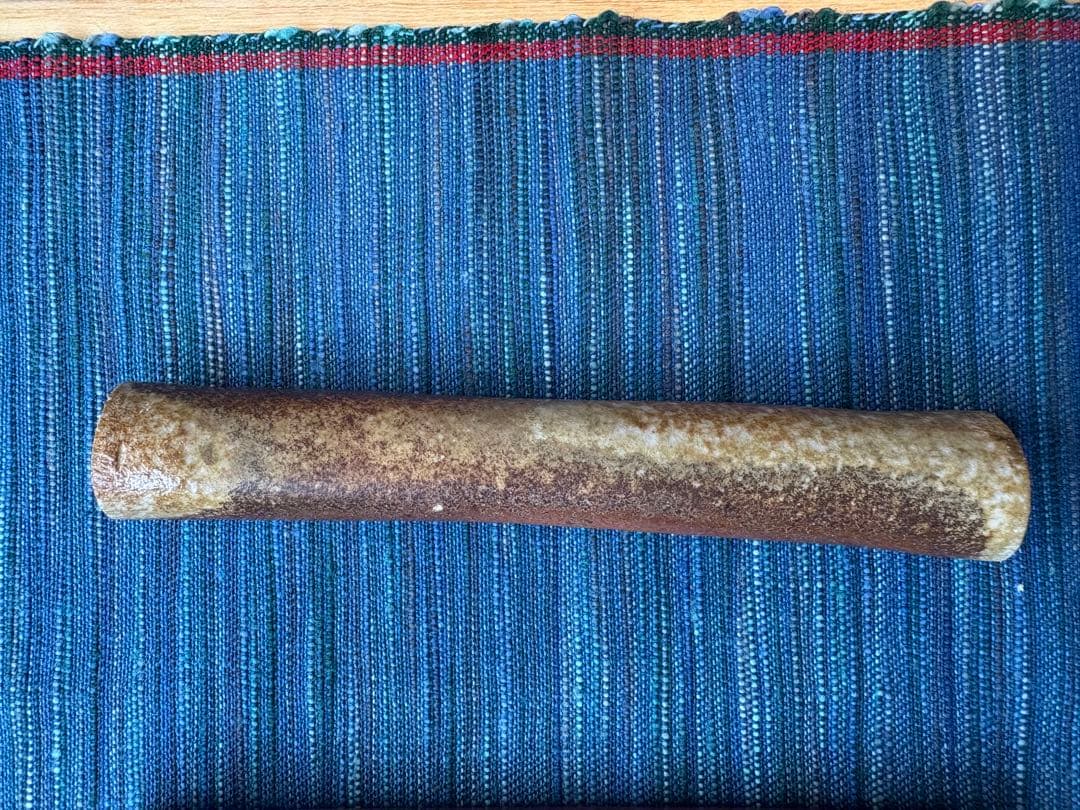 家庭画報掲載陶芸家作　信楽焼　登窯　焼締　カトラリーレスト　５点セット